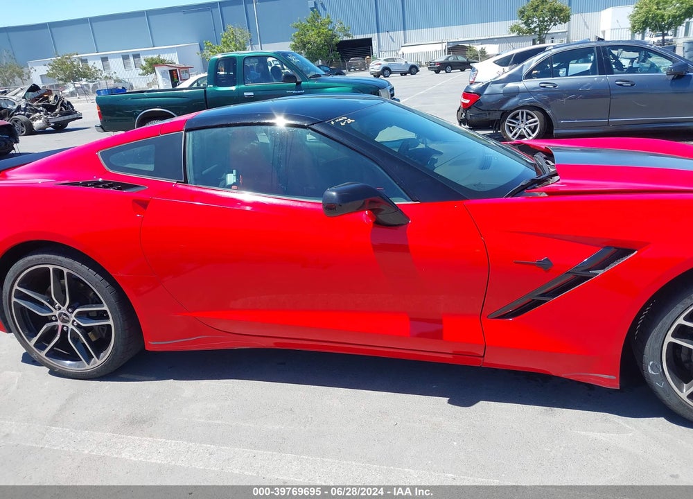 2015 CHEVROLET CORVETTE STINGRAY Z51 VIN: 1G1YJ2D70F5110036