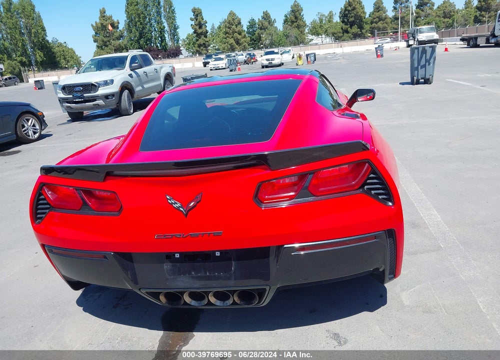 2015 CHEVROLET CORVETTE STINGRAY Z51 VIN: 1G1YJ2D70F5110036