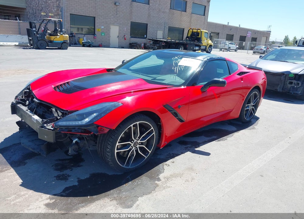2015 CHEVROLET CORVETTE STINGRAY Z51 VIN: 1G1YJ2D70F5110036