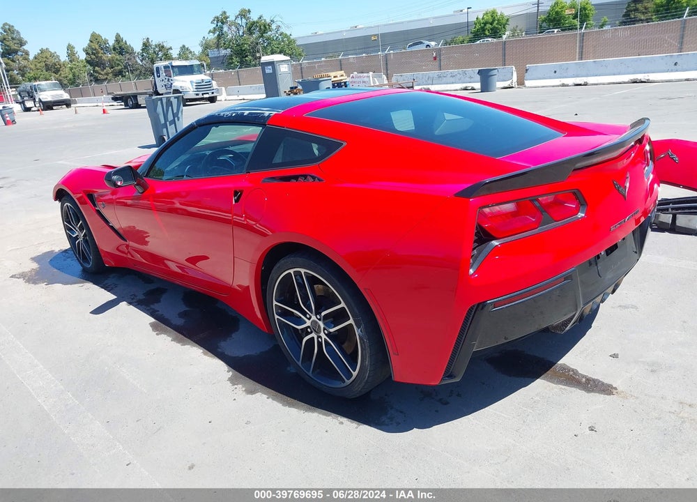 2015 CHEVROLET CORVETTE STINGRAY Z51 VIN: 1G1YJ2D70F5110036