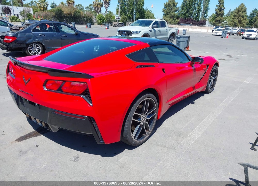 2015 CHEVROLET CORVETTE STINGRAY Z51 VIN: 1G1YJ2D70F5110036