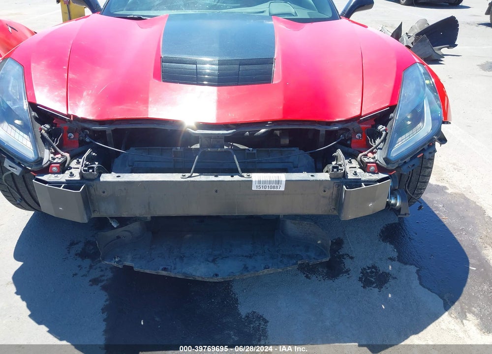2015 CHEVROLET CORVETTE STINGRAY Z51 VIN: 1G1YJ2D70F5110036