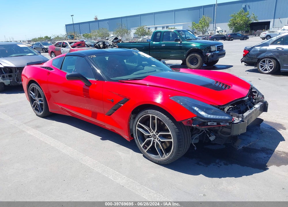 2015 CHEVROLET CORVETTE STINGRAY Z51 VIN: 1G1YJ2D70F5110036