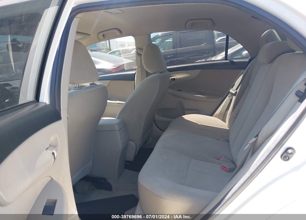 2012 TOYOTA COROLLA L VIN: 5YFBU4EE8CP042676
