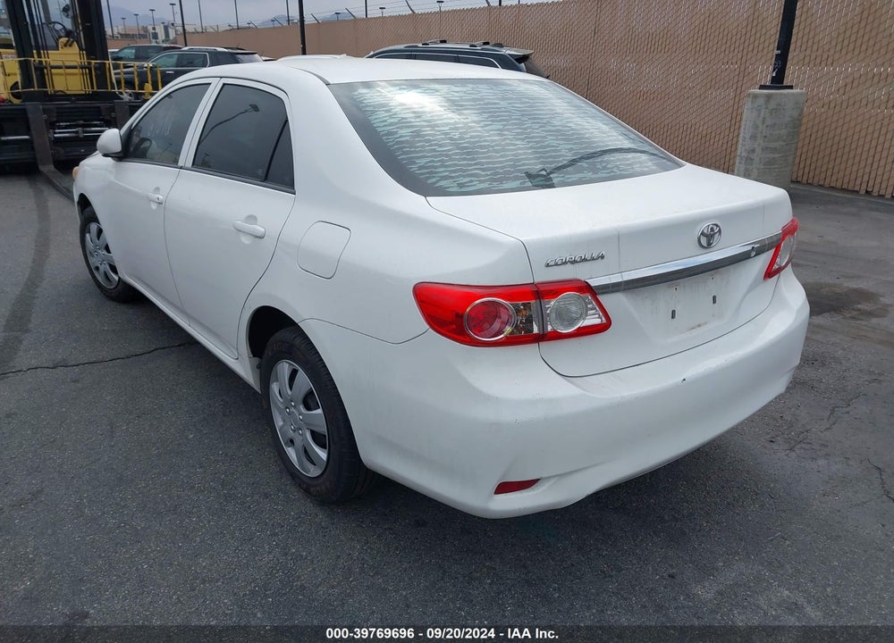 2012 TOYOTA COROLLA L VIN: 5YFBU4EE8CP042676