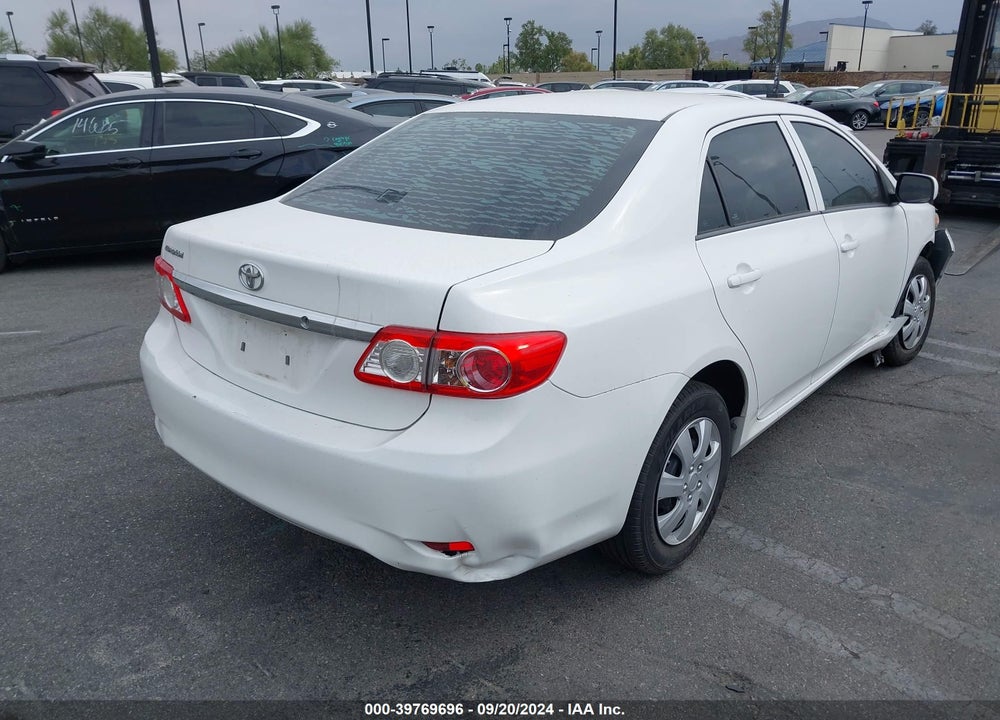 2012 TOYOTA COROLLA L VIN: 5YFBU4EE8CP042676