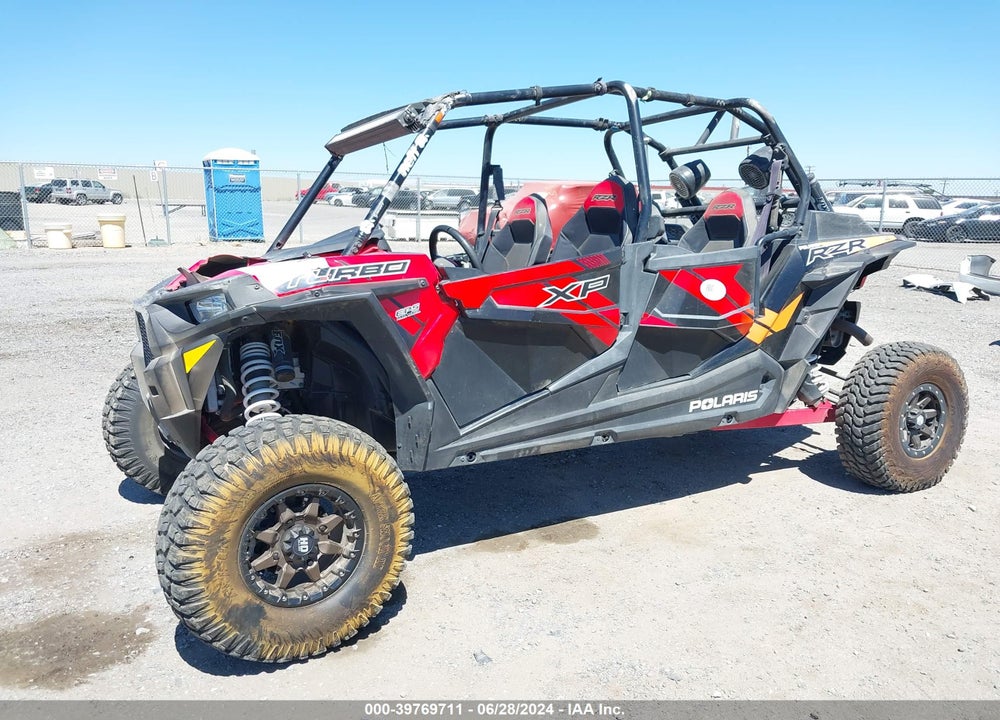 2017 POLARIS RZR XP 4 TURBO EPS VIN: 3NSVFE924HF798746
