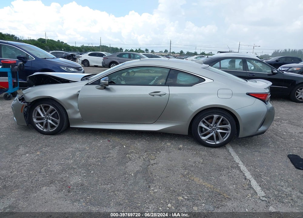 2021 LEXUS RC 300 VIN: JTHAA5BC9M5011639