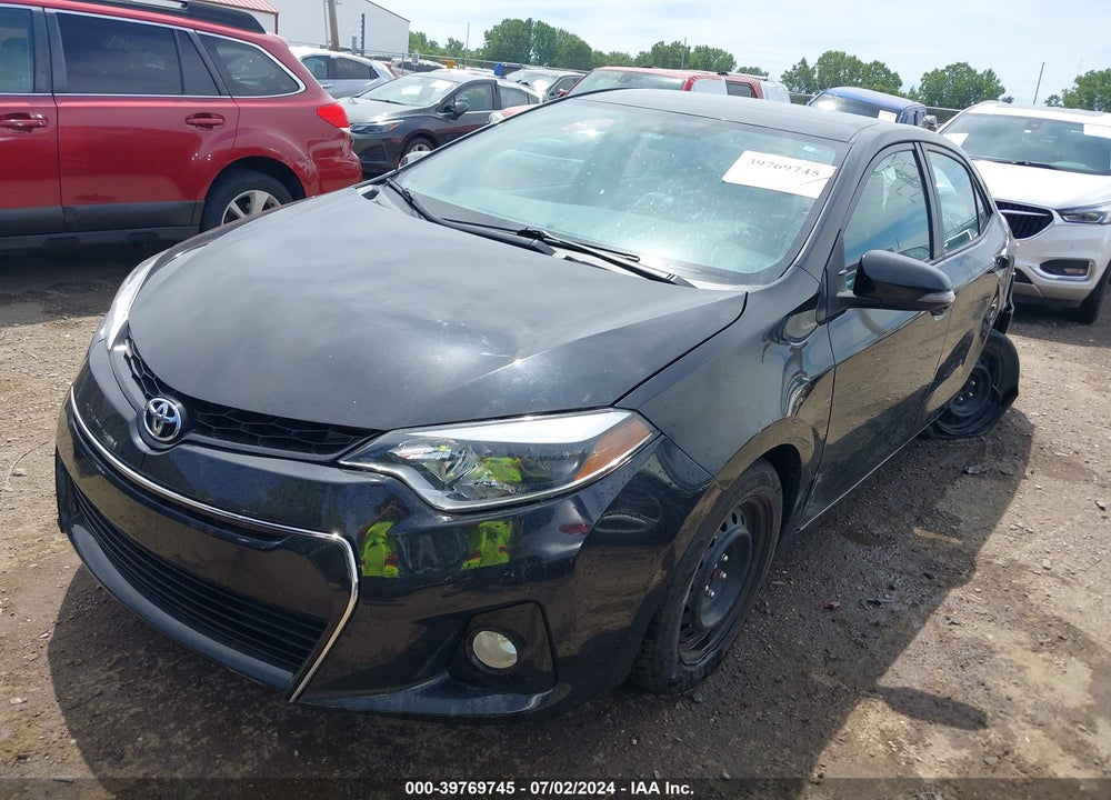 2016 TOYOTA COROLLA S VIN: 5YFBURHE0GP510348