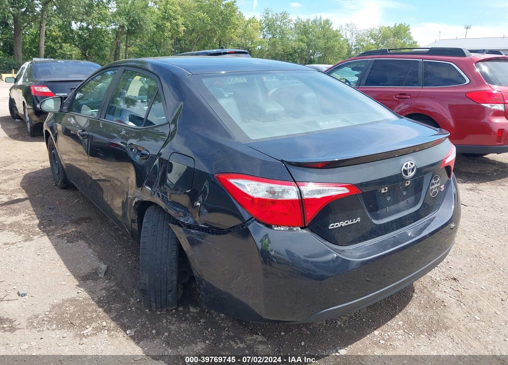 2016 TOYOTA COROLLA S VIN: 5YFBURHE0GP510348