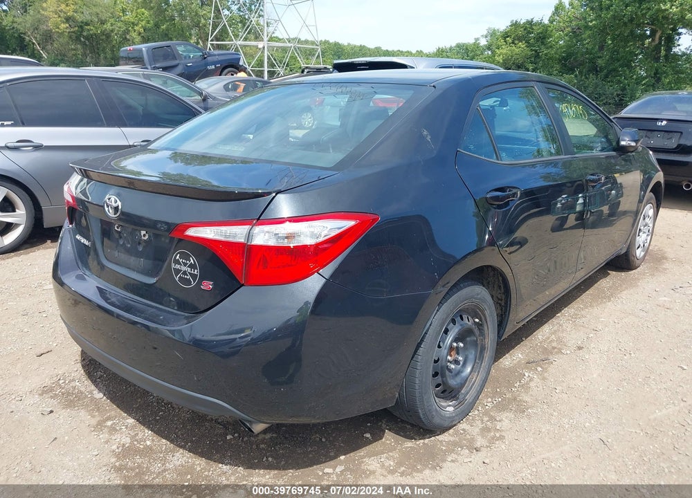 2016 TOYOTA COROLLA S VIN: 5YFBURHE0GP510348