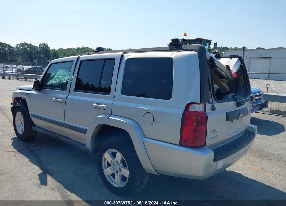 2007 JEEP COMMANDER SPORT VIN: 1J8HG48K07C653702
