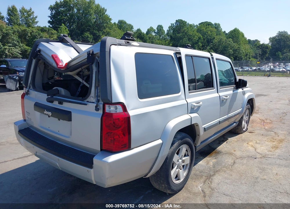 2007 JEEP COMMANDER SPORT VIN: 1J8HG48K07C653702