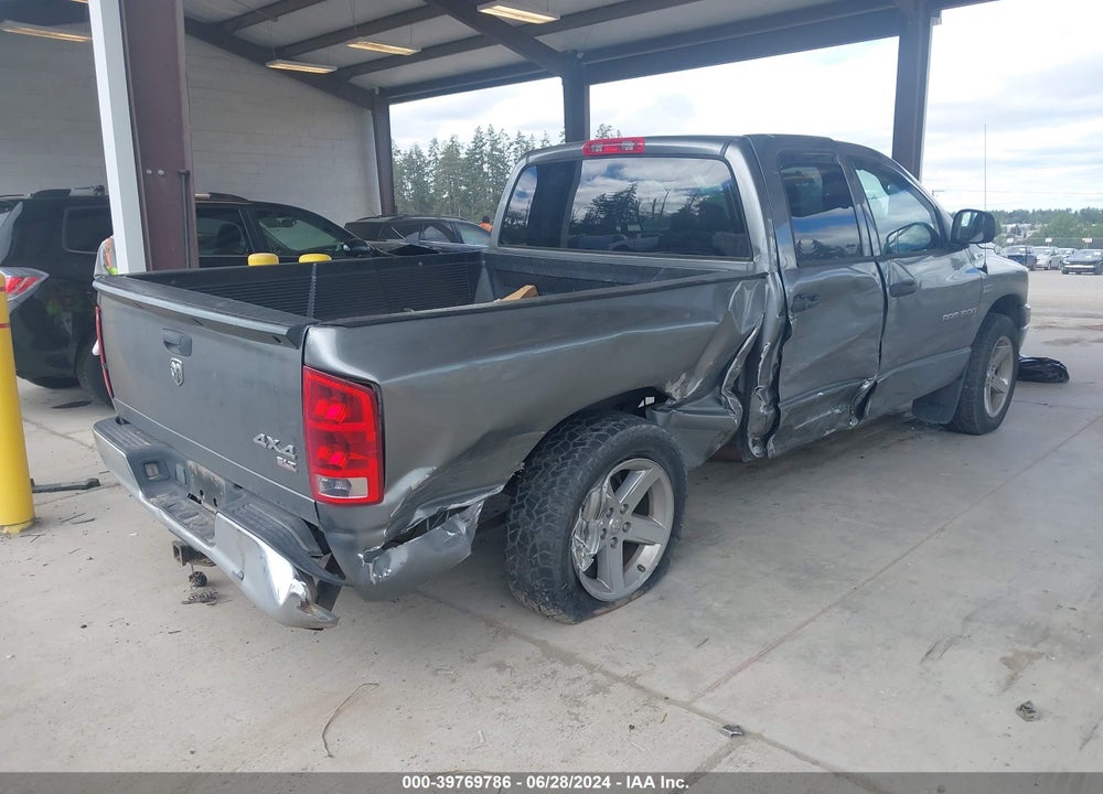 2006 DODGE RAM 1500 SLT/TRX4 OFF ROAD/SPORT VIN: 1D7HU18266J221453