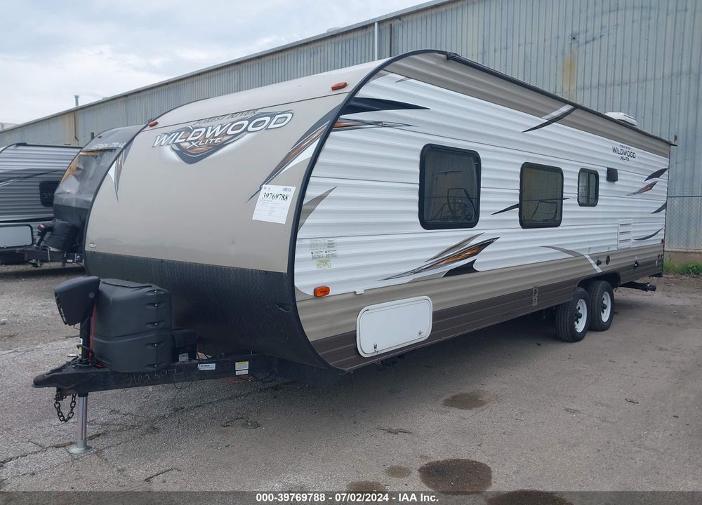 2019 FOREST RIVER WILDWOOD 261BHXL VIN: 4X4TWDB20K7362397