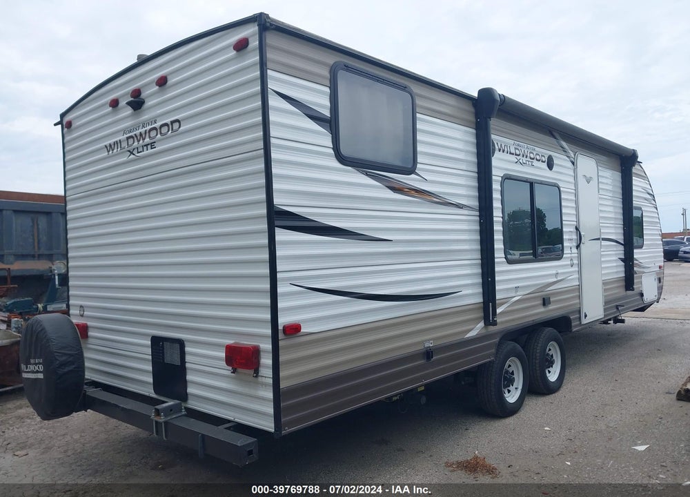 2019 FOREST RIVER WILDWOOD 261BHXL VIN: 4X4TWDB20K7362397
