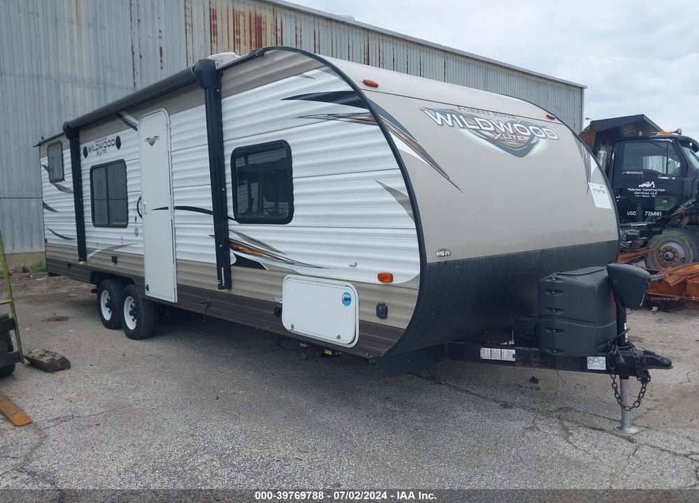 2019 FOREST RIVER WILDWOOD 261BHXL VIN: 4X4TWDB20K7362397