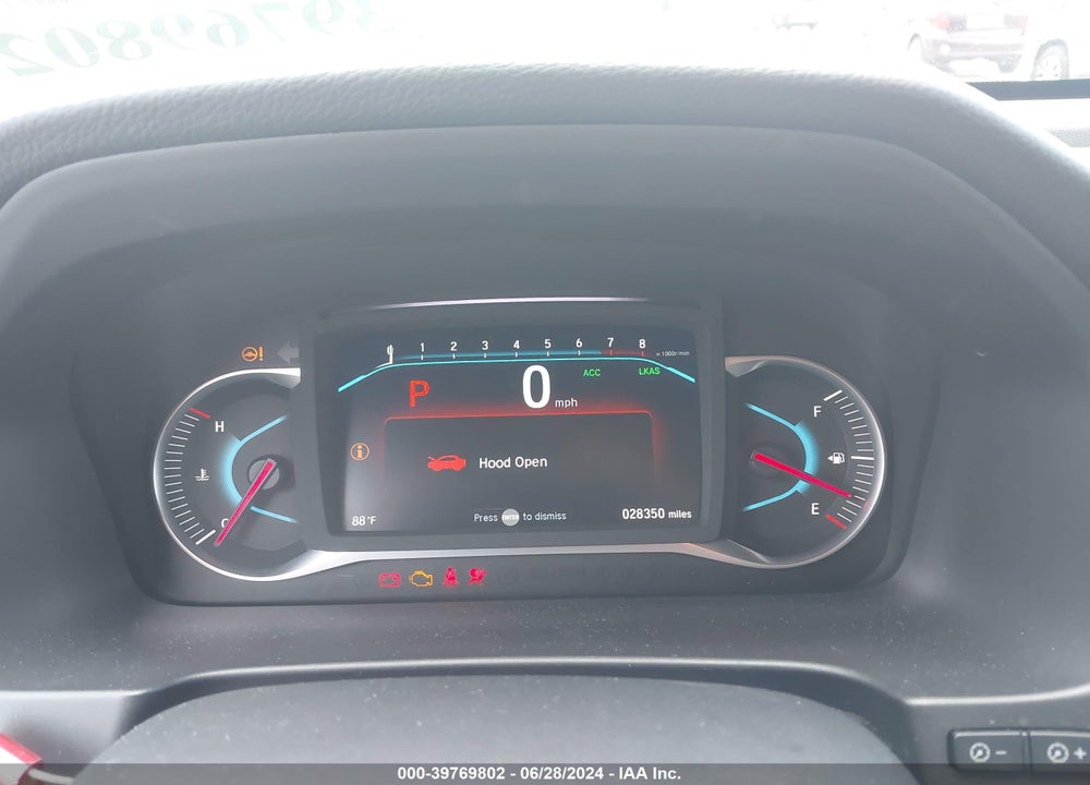 2021 HONDA PILOT 2WD EX VIN: 5FNYF5H34MB019588