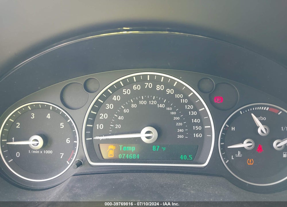 2011 SAAB 9-3 TURBO4 VIN: YS3FA4NY6B1306896