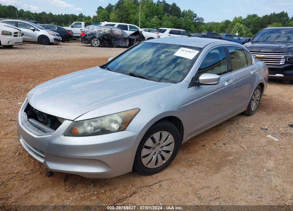 2012 HONDA ACCORD 2.4 LX VIN: 1HGCP2F36CA011509
