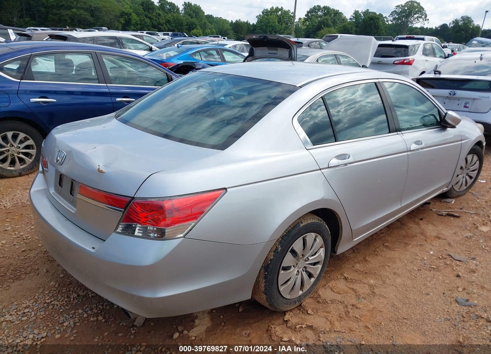2012 HONDA ACCORD 2.4 LX VIN: 1HGCP2F36CA011509