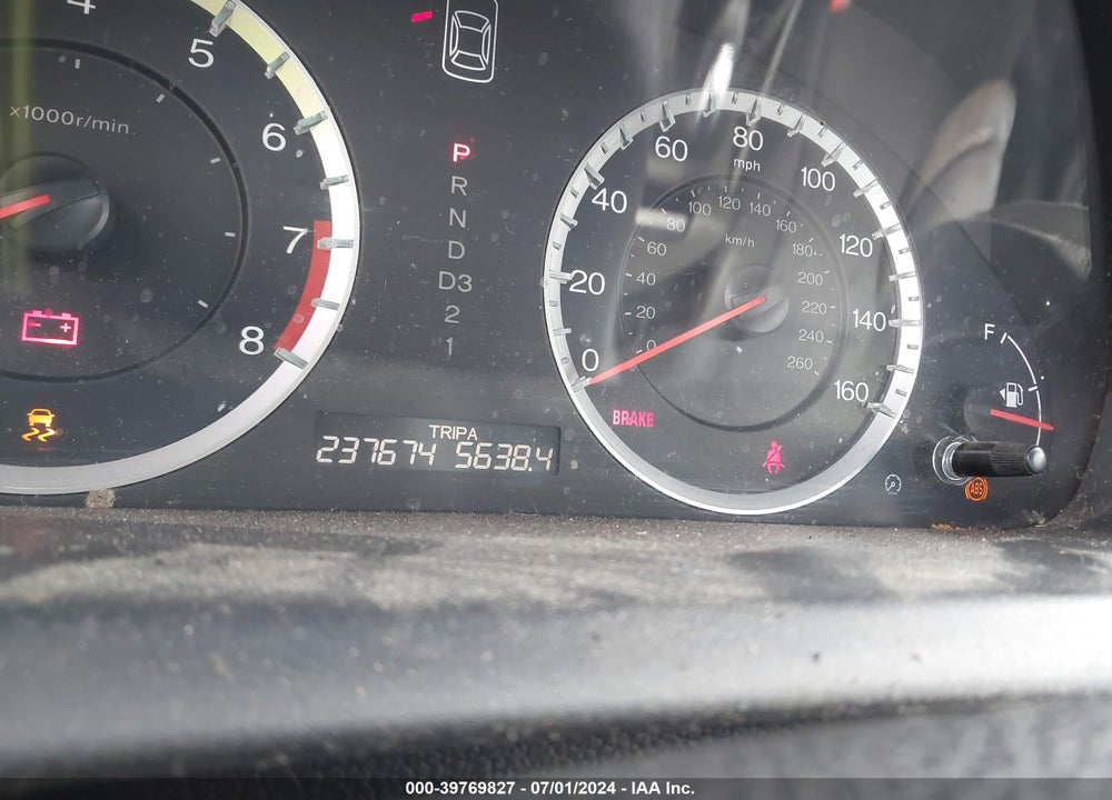 2012 HONDA ACCORD 2.4 LX VIN: 1HGCP2F36CA011509
