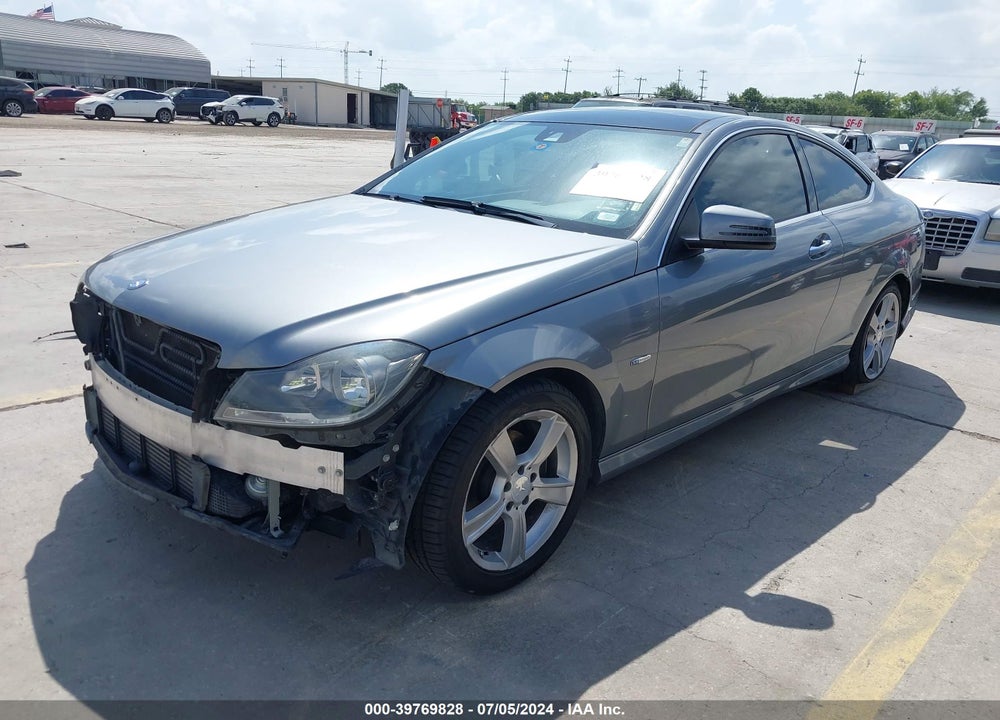2012 MERCEDES-BENZ C 250 VIN: WDDGJ4HB0CF787127