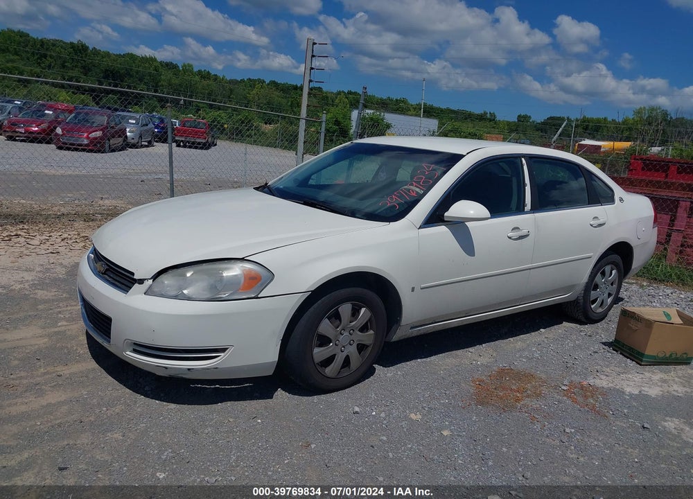 2007 CHEVROLET IMPALA POLICE VIN: 2G1WS55R779415639