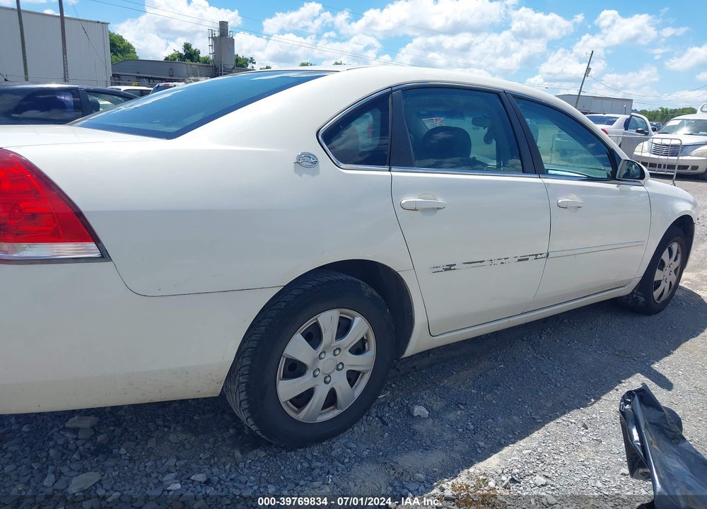 2007 CHEVROLET IMPALA POLICE VIN: 2G1WS55R779415639