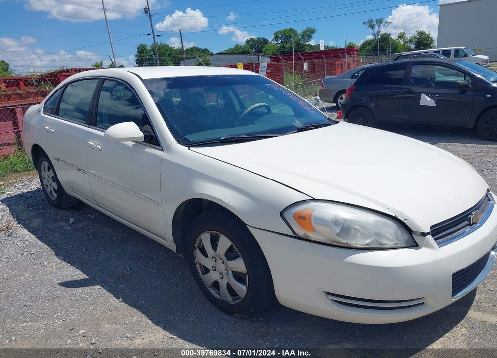 2007 CHEVROLET IMPALA POLICE VIN: 2G1WS55R779415639