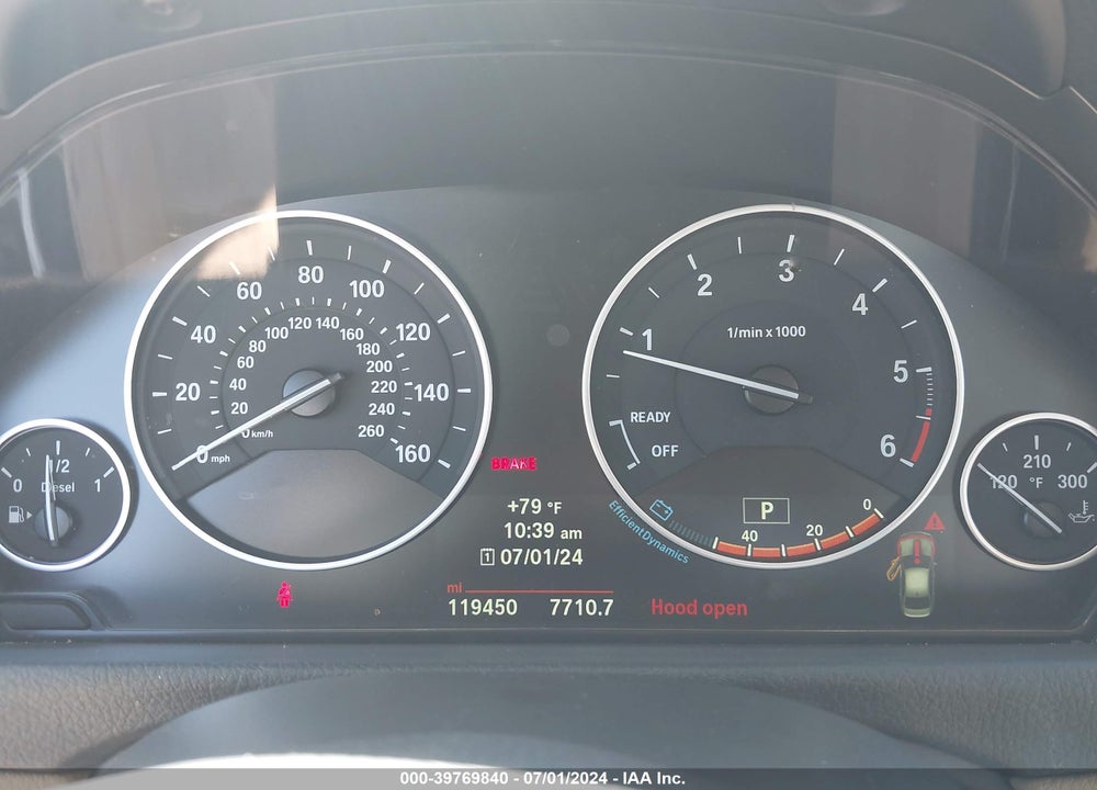 2014 BMW 328D VIN: WBA3D3C5XEK157165