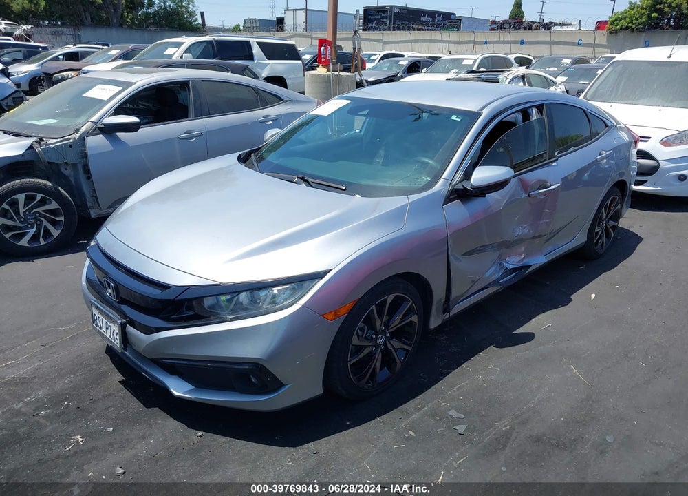 2020 HONDA CIVIC SPORT VIN: 2HGFC2F88LH549750