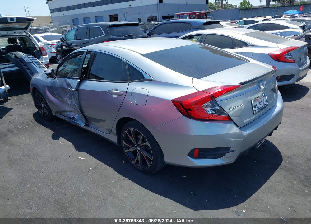 2020 HONDA CIVIC SPORT VIN: 2HGFC2F88LH549750