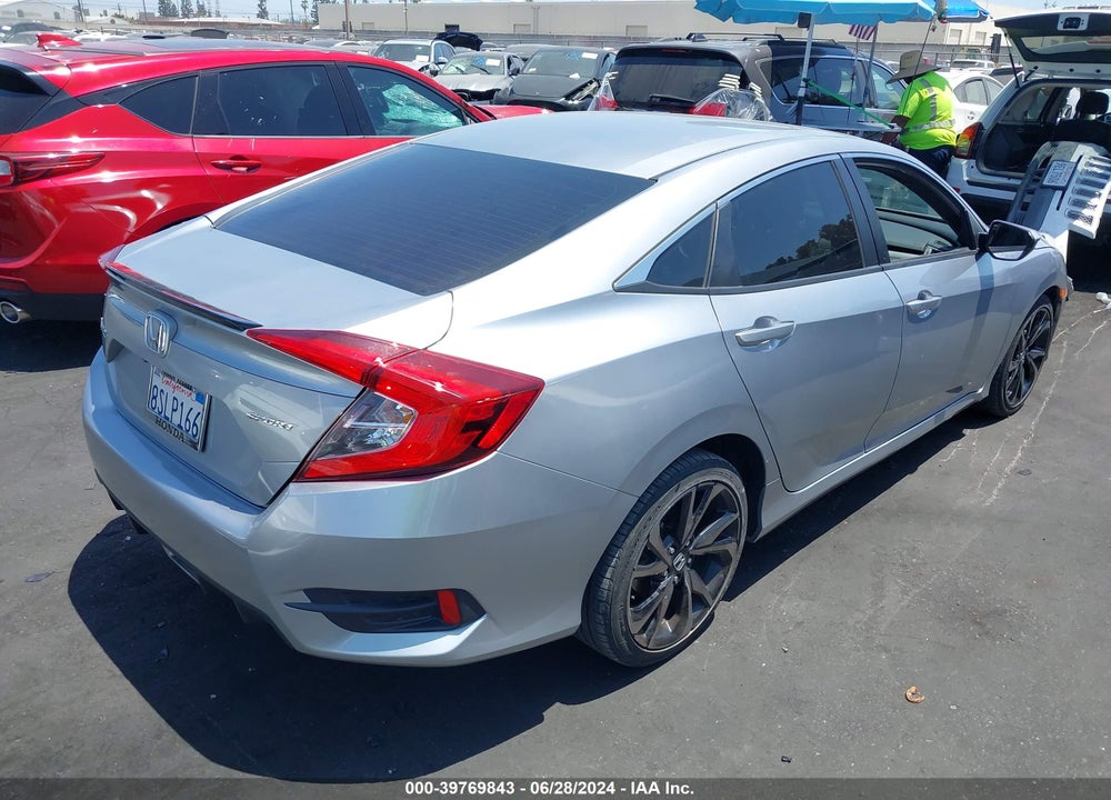 2020 HONDA CIVIC SPORT VIN: 2HGFC2F88LH549750
