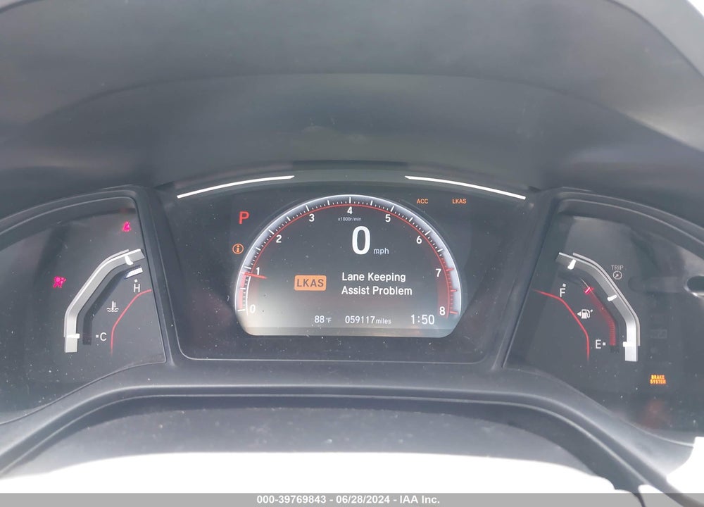 2020 HONDA CIVIC SPORT VIN: 2HGFC2F88LH549750
