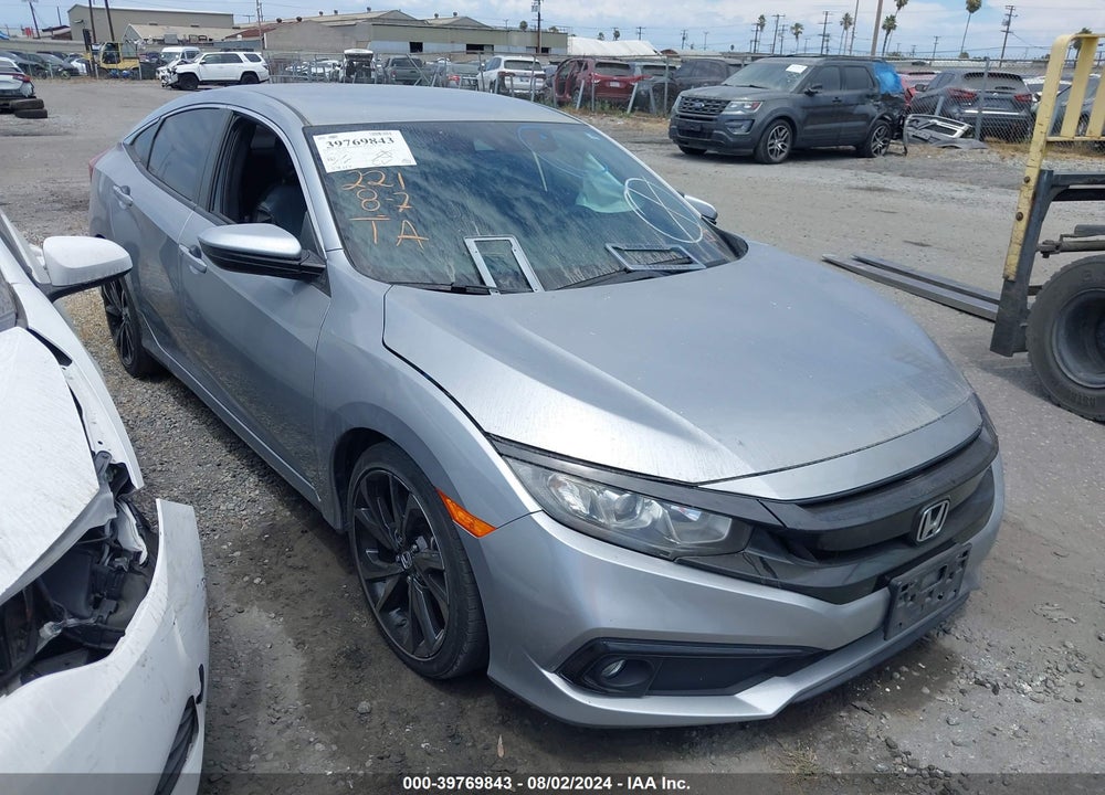 2020 HONDA CIVIC SPORT VIN: 2HGFC2F88LH549750