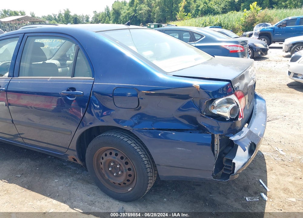 2007 TOYOTA COROLLA CE VIN: JTDBR32EX70126224