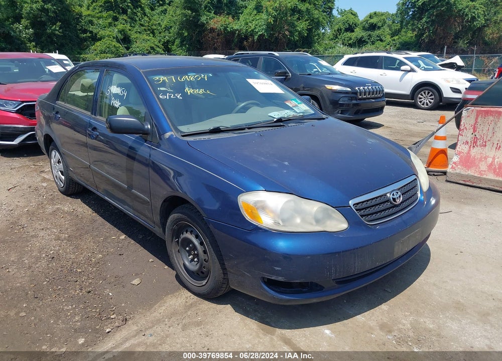 2007 TOYOTA COROLLA CE VIN: JTDBR32EX70126224