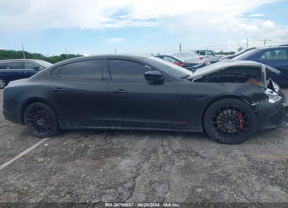 2017 MASERATI QUATTROPORTE S Q4 GRANSPORT VIN: ZAM56RRS8H1236667