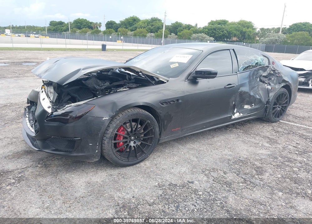 2017 MASERATI QUATTROPORTE S Q4 GRANSPORT VIN: ZAM56RRS8H1236667