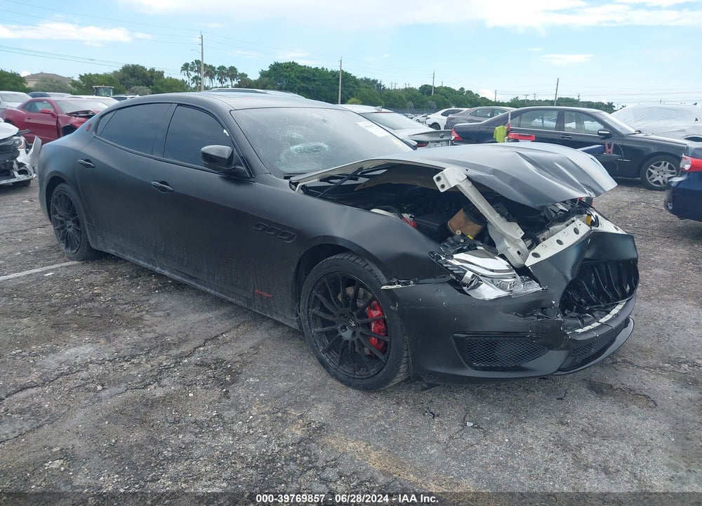 2017 MASERATI QUATTROPORTE S Q4 GRANSPORT VIN: ZAM56RRS8H1236667
