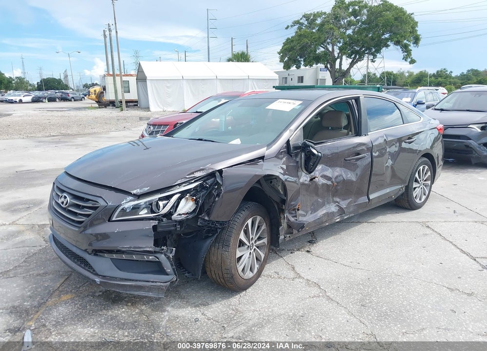 2015 HYUNDAI SONATA SPORT VIN: 5NPE34AFXFH114963