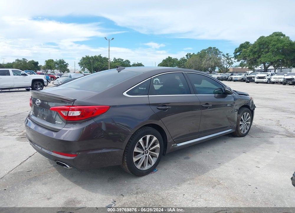 2015 HYUNDAI SONATA SPORT VIN: 5NPE34AFXFH114963