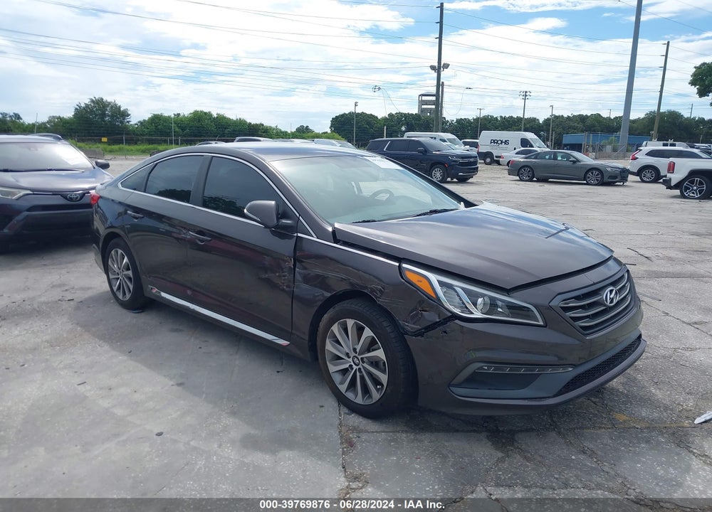 2015 HYUNDAI SONATA SPORT VIN: 5NPE34AFXFH114963