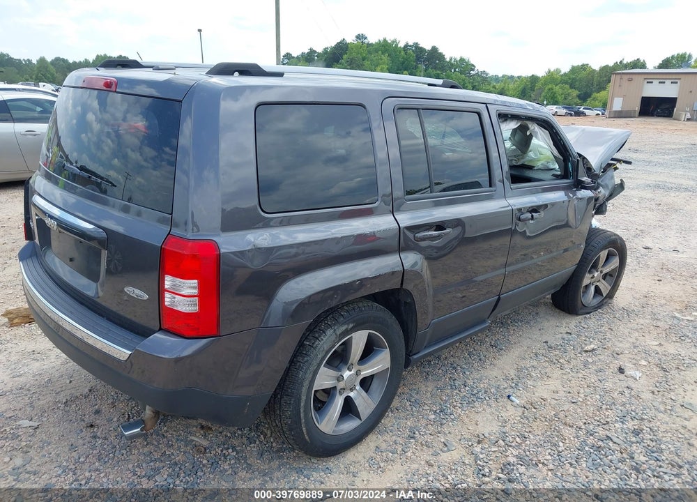 2017 JEEP PATRIOT HIGH ALTITUDE 4X4 VIN: 1C4NJRFB2HD127188