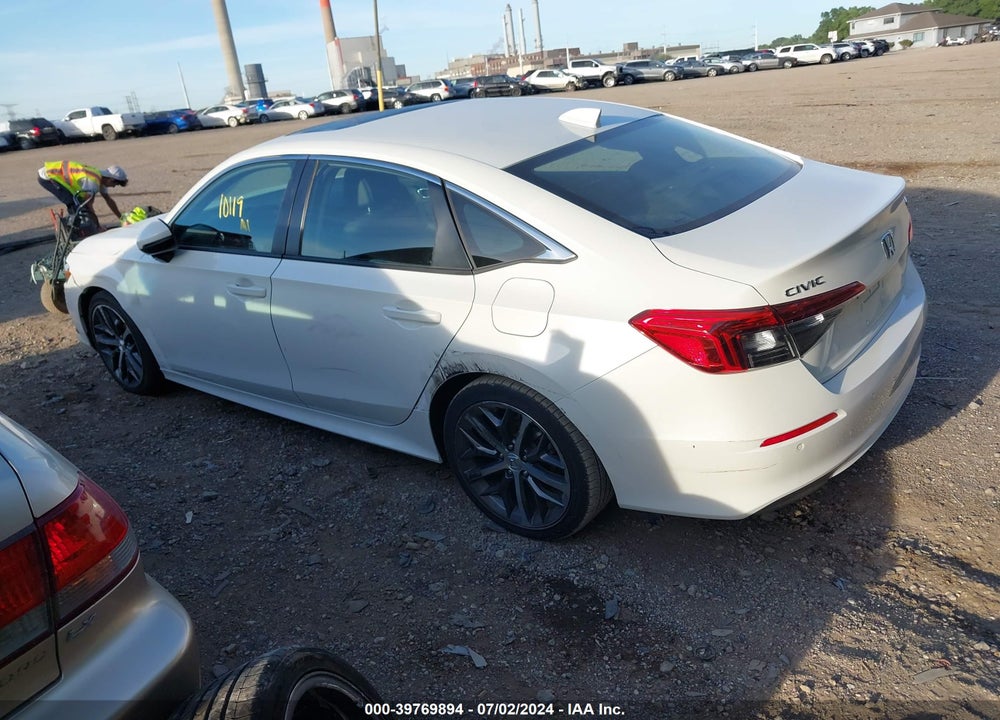 2023 HONDA CIVIC TOURING VIN: 2HGFE1F96PH307607