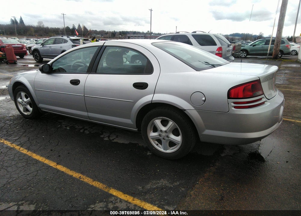 2004 DODGE STRATUS SE VIN: 1B3EL36R44N417572