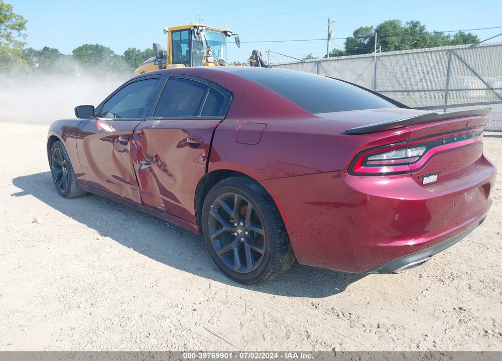 2022 DODGE CHARGER SXT RWD VIN: 2C3CDXBG9NH157618