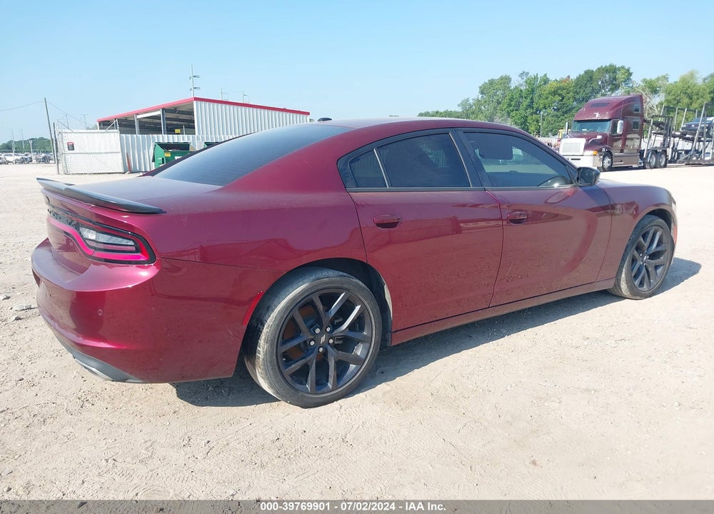 2022 DODGE CHARGER SXT RWD VIN: 2C3CDXBG9NH157618