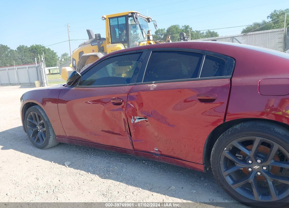 2022 DODGE CHARGER SXT RWD VIN: 2C3CDXBG9NH157618